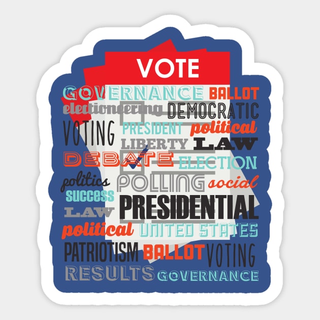 US Election 2020 Sticker by UJ Store